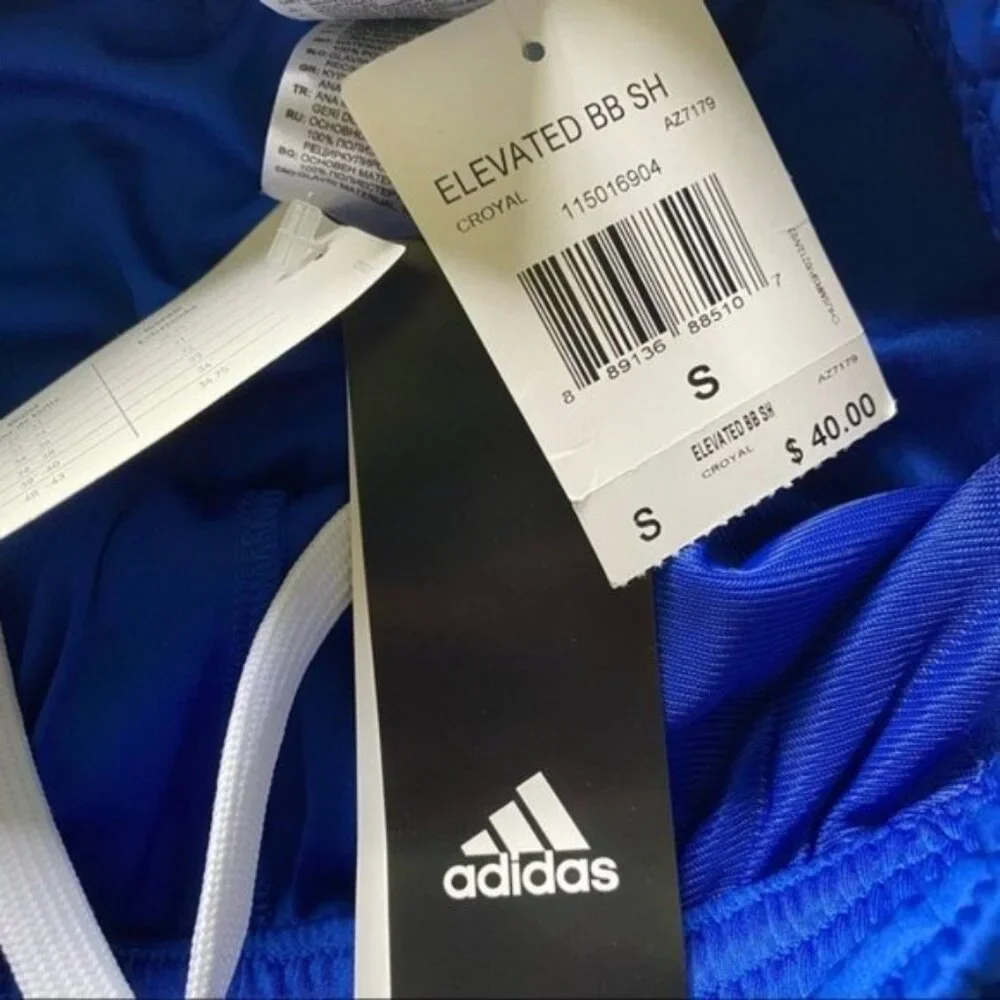 NWT‎ Adidas Men's Basketball Shorts Size S